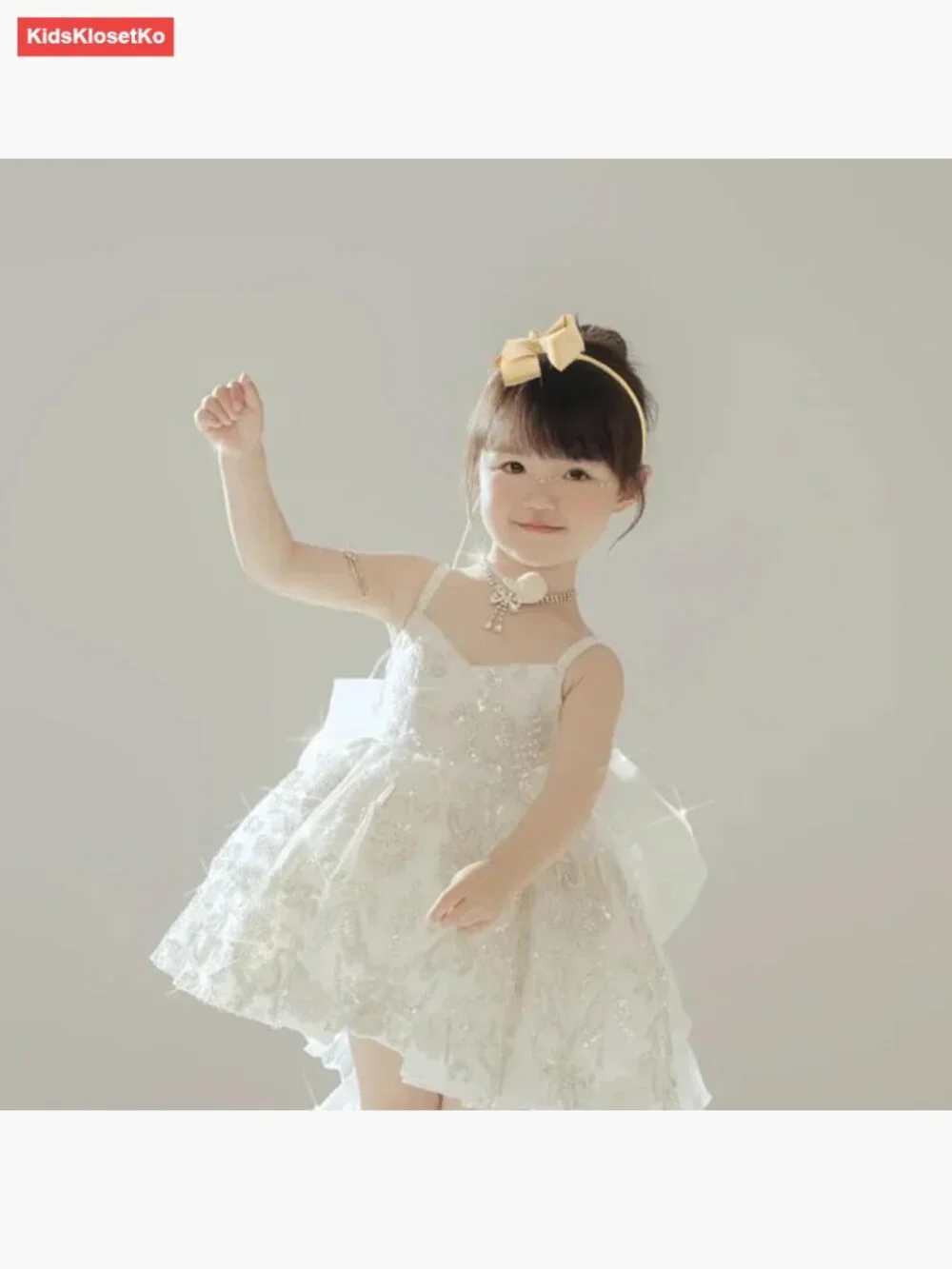 Large Gold Bow Headband for Girls Christmas Hair Bow Headwrap